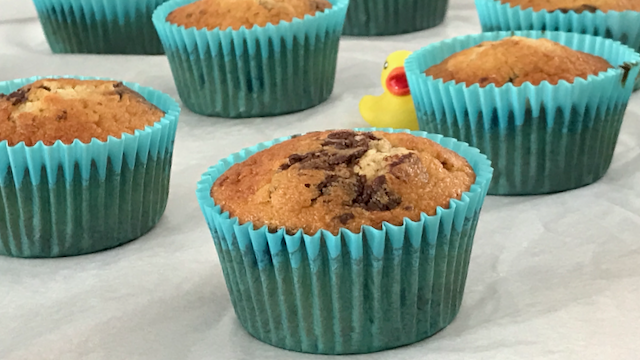 Banana and Chocolate Chip Cupcakes